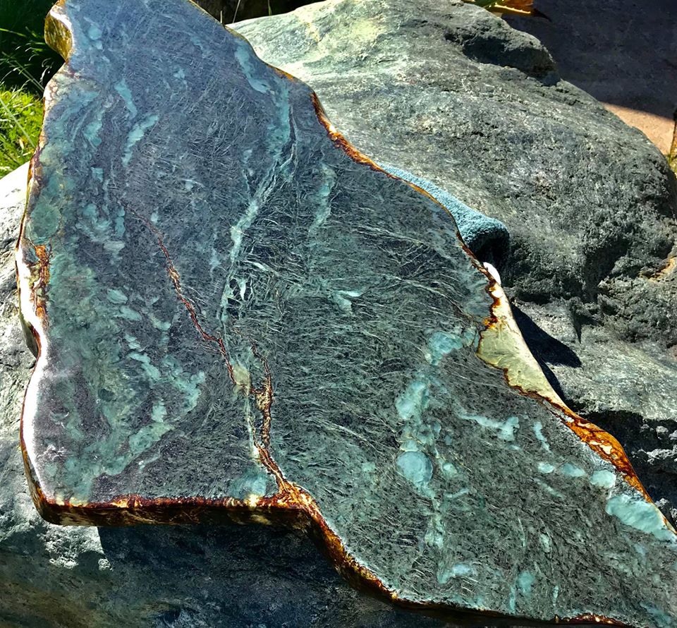 Extensive Selection of Jade Set to Sell Rock & Gem Magazine