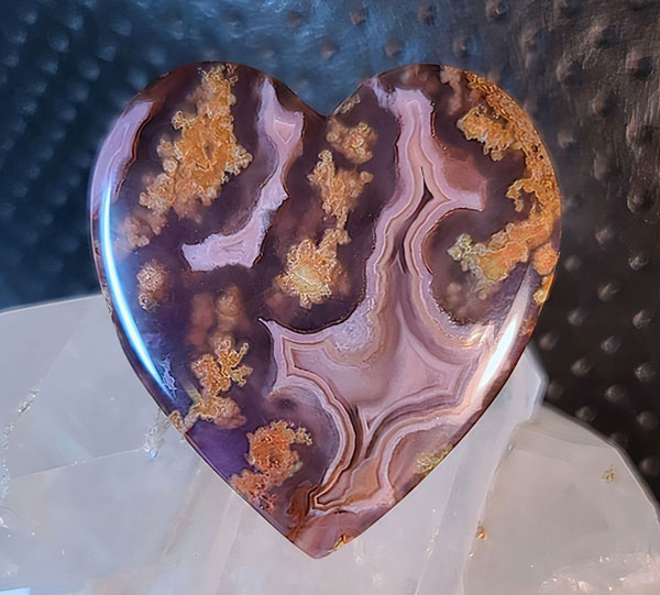 Purple Passion Agate Cabochon purple-passion-agate