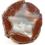 How to Cut Thundereggs: Finishing Up finished specimen for how to cut thundereggs