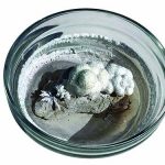 Popcorn Rock: Learn How to Grow Aragonite Crystals bowl of white popcorn rock