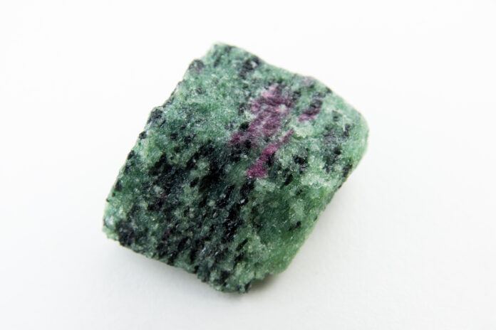 zoisite with ruby specimen