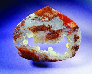 jack-o'-lantern cabochon made for spooky season