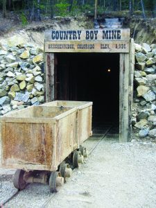 Country Boy Mine entrance