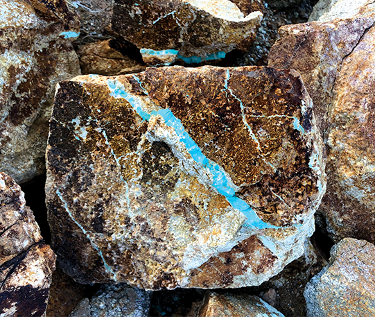 Turquoise Gemstone Rough Slab Lot 250-5000 Ct Natural Arizona Mine Kingman 