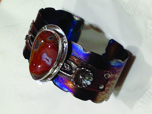 Dryhead agate bracelet