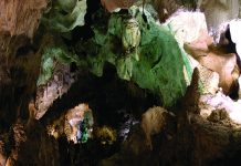 formations inside carlsbad caverns