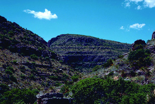 view of the area from rattlesnake canyon in carlsbad caverns national park