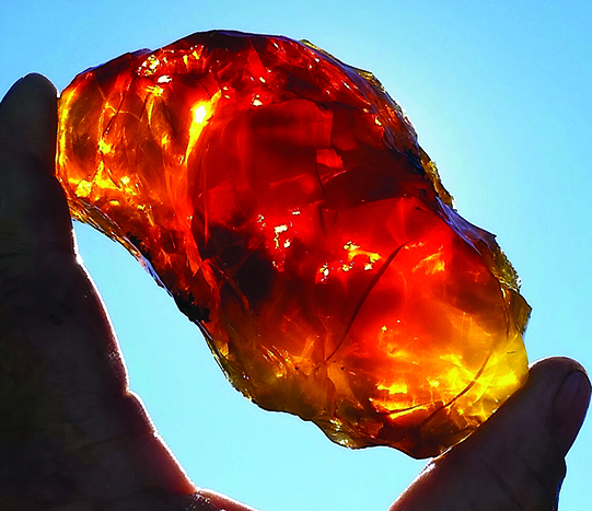 Opal Queen fire opal