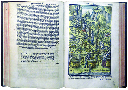 De Re Metallica, 1557 German translation