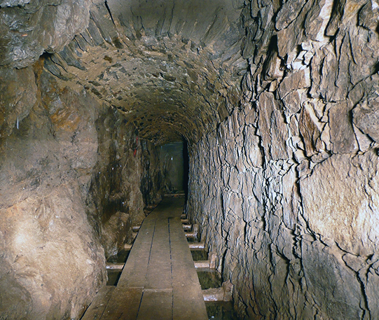 St. Michaelis tourist mine in Clausnitz, Germany