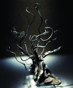 native silver specimen from the freiberg district as described by georgius agricola