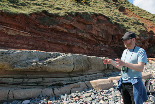 Tour guide Angus Miller