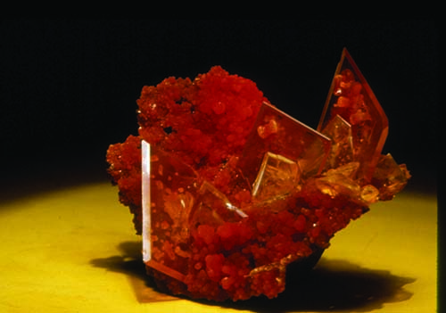 wulfenite-mimetite