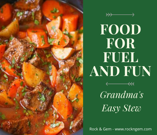 Food for fuel and fun
