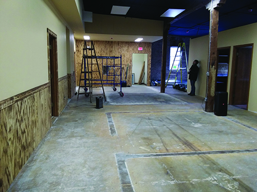 The Gem Shop, Inc.'s, renovation