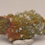 Mineral of the Week: Marcasite on Calcite