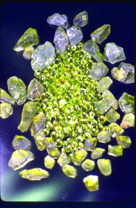 Peridot from the Apache Tribal Reservation