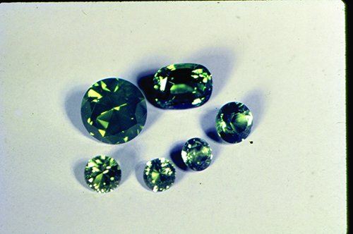 Peridot Mesa gems