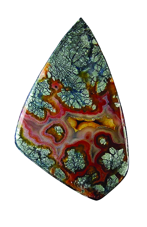 Indonesian Marcasite in Agate