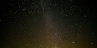 Perseid meteor shower