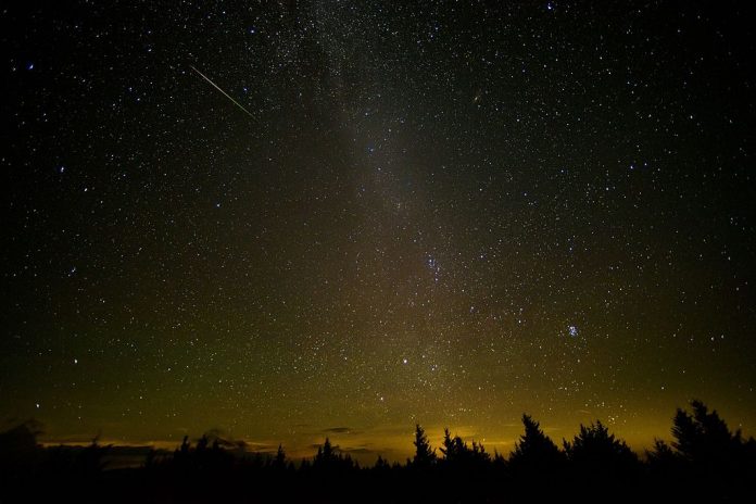 Perseid meteor shower