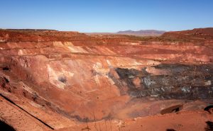 iron ore mining in Pilbara  , Australia