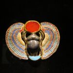 Egyptian Gold – Ancient Treasure Egyptian gold was used in jewelry like this decorative pendant.