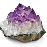 7 Stones To Relieve Stress Amethyst, February birthstone, purple quartz crystals