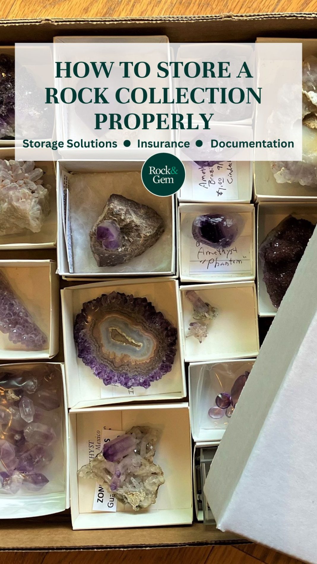 How to Store a Rock Collection Properly - Rock & Gem Magazine