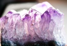 amethyst crystal specimen