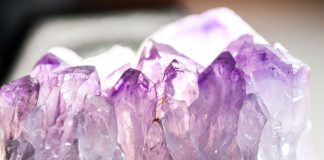 amethyst crystal specimen