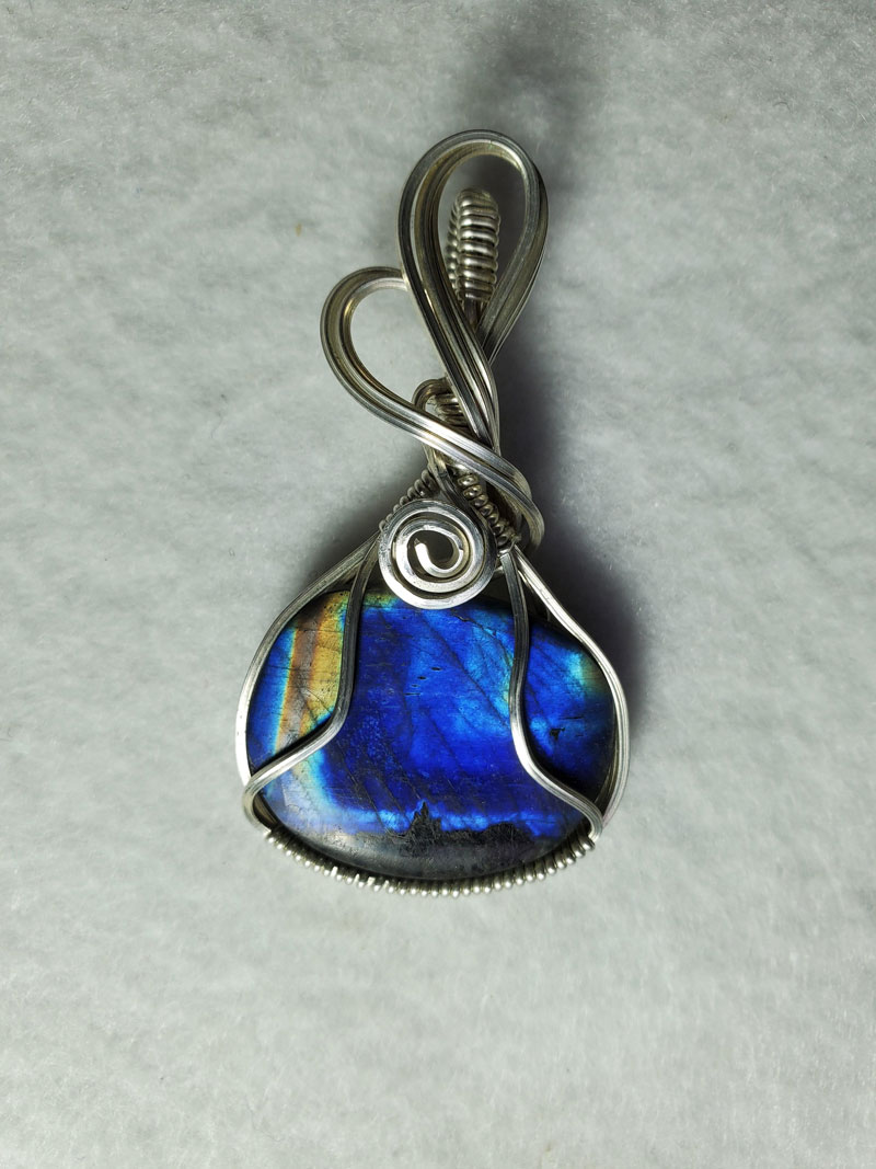 Labradorite Northern Lights in a Gemstone Rock & Gem Magazine