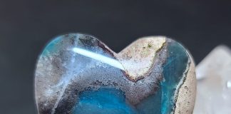 Needles Blue Agate: Slab & Cab Basics needles blue agate heart shaped cabochon