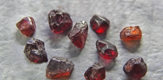 pyrope garnets