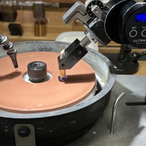 faceting amethyst using ULTRA Tec machines