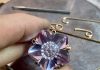 completed fantasy cut gemstone setting