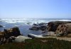 overlooking glass beach at Fort Bragg