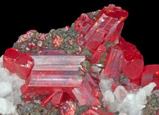 Meet Arsenic, the King of Poisons Red arsenic on matrix.
