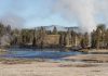 yellowstone river near Mud Volcano