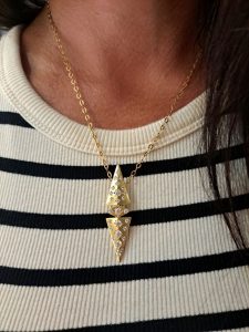 Sword of Light and Love necklace designed by Jocelyn Zimmer.