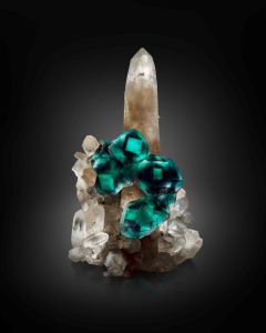 alien eye fluorite specimen 