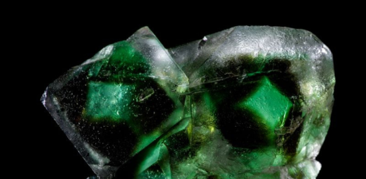 alien eye fluorite specimen