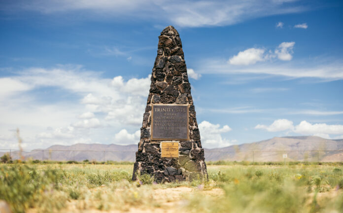 Trinity Site in New Mexico