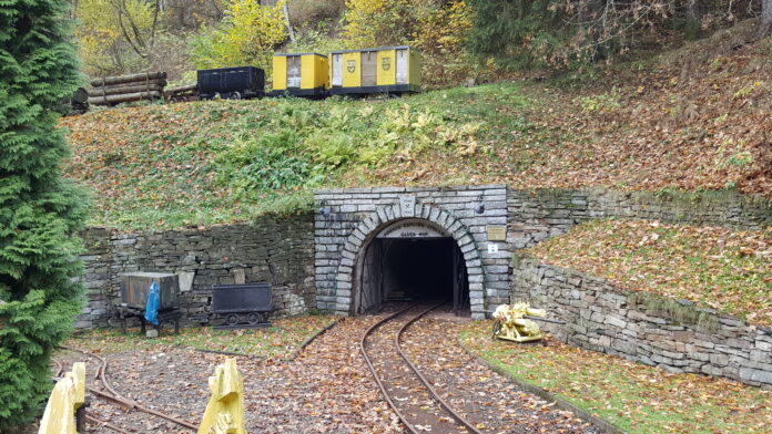 Beautiful unique landscape and life of Ore Mountains in Saxony Germany.
