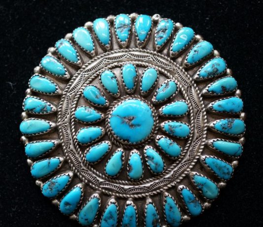Turquoise Color Inclusions Explained morenci turquoise navajo pin