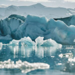 Is Ice a Mineral? Is ice a mineral. Yes. It is in full display in this Icelandic glacier lagoon bay frozen with ice.