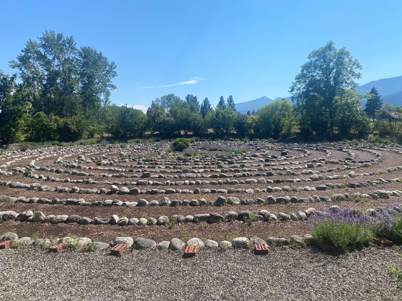 Keystone Labyrinth Stone Labyrinth History & Design - Rock & Gem Magazine