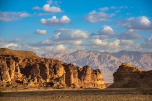 Solomon's Pillars in Timna Valley.