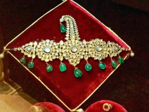 historic gemstone jewelry official state crown made of the jewels of the nizams