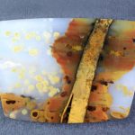Polka Dot Agate: What to Cut polka dot agate cabochon